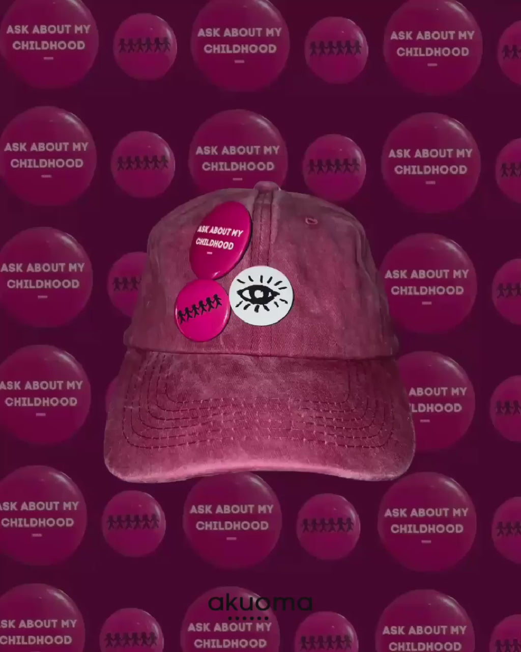 Ask About My Childhood - Button